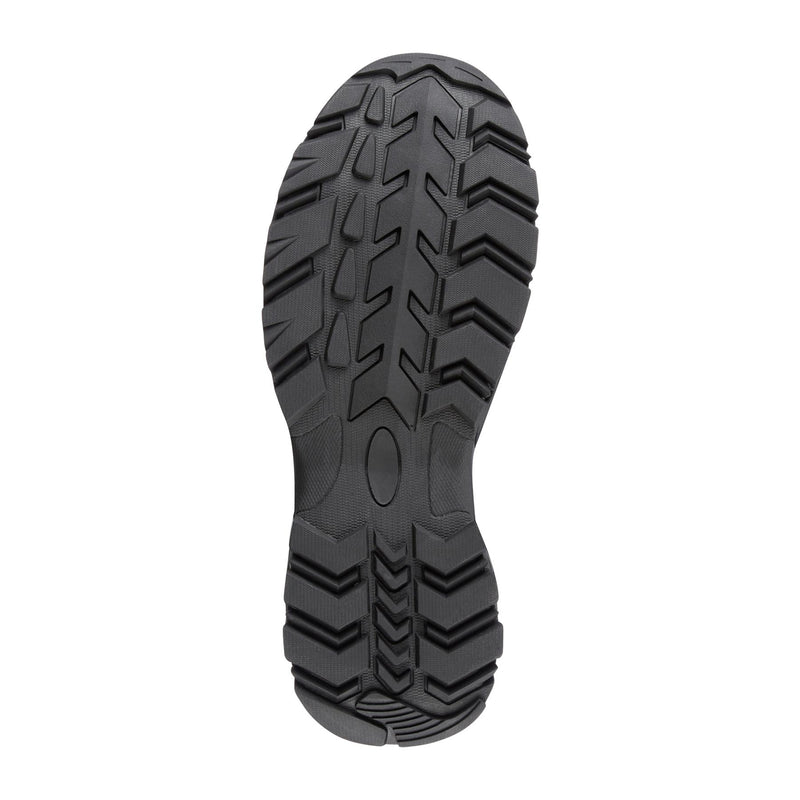 Botas de escuadrón Mil-Tec Botridas Mid-Round Sole Camping Footwear de gamuza negra al aire libre
