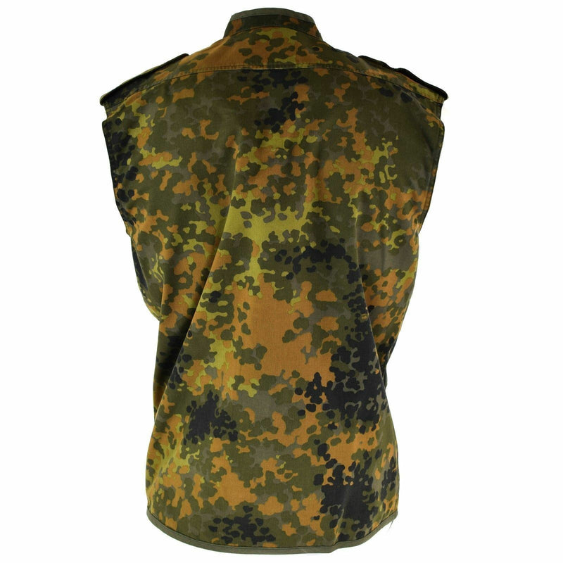 Chaleco del ejército alemán original creció a Flecktarn Camo Combate táctico BW Ejército