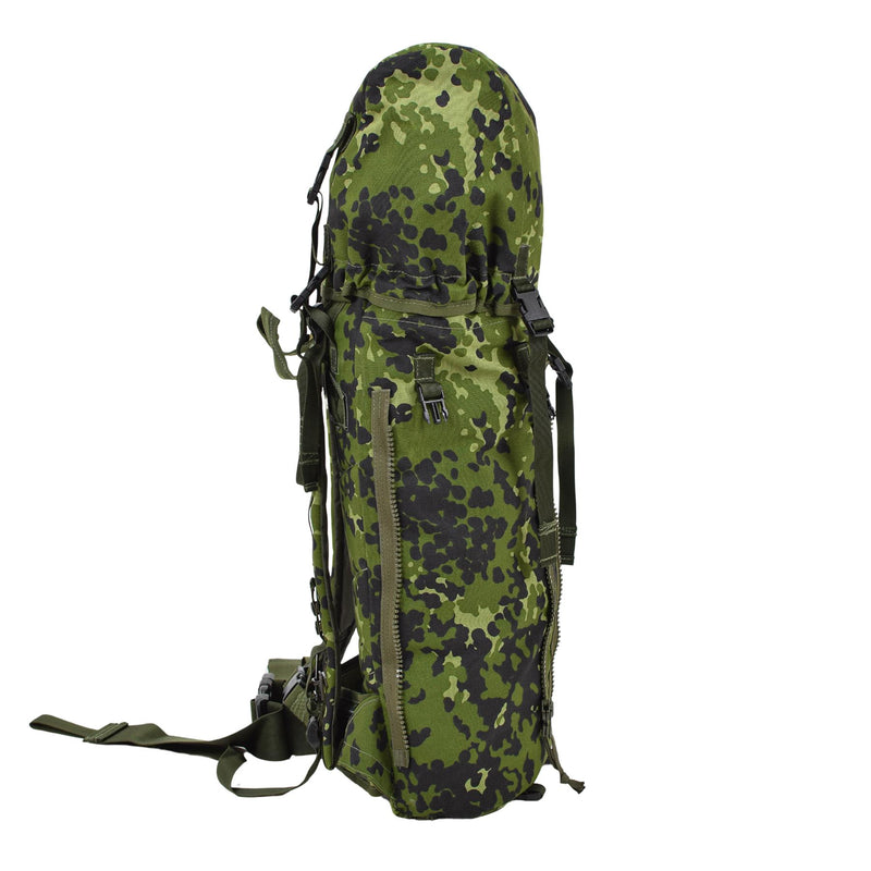 Mochila militar danesa original M96 CAMO 50L Mochila táctica Bolsa de campamento NUEVO