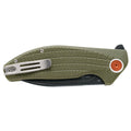 Fox Knives ACUTUS BF-764 OD Cuchillo de bolsillo plegable Hoja de acero inoxidable D2