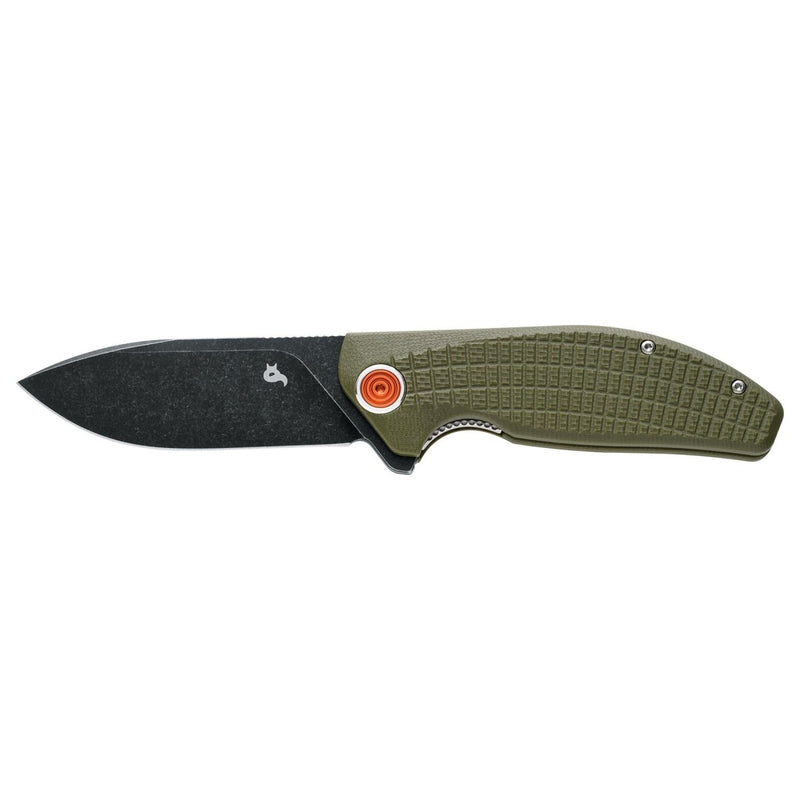 Fox Knives ACUTUS BF - 764 OD Folding Pocket Knife Stainless Steel Blade D2 - GoMilitar