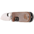 Fox Knives BEAN GEN2 folding pocket knife Micarta handle stainless steel 440C - GoMilitar