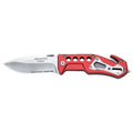 Fox Knives BF-117 Navaja de Bolsillo Plegable Acero Inoxidable AISI 440A Mango Naranja