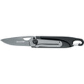 Cuchillo plegable Fox Knives Brand Baroni con revestimiento de titanio y mango de acero 440 zytel negro