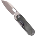 Cuchillo de bolsillo plegable Fox Knives Brand BEAN GEN2 acero inoxidable 440C con revestimiento satinado