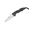 Cuchillo plegable Fox Knives Brand con revestimiento satinado, hoja de acero inoxidable 440, mango G10