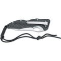 Cuchillo plegable Fox Knives Brand con revestimiento satinado, hoja de acero inoxidable 440, mango G10