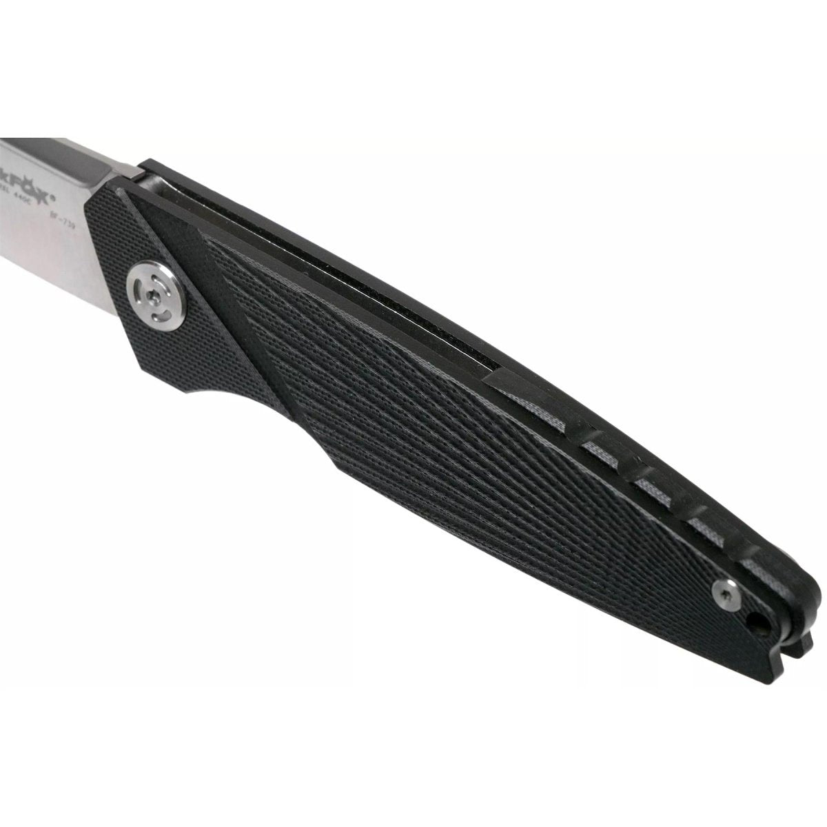 Navaja de bolsillo plegable Fox Knives Brand METROPOLIS acero inoxidable 440C satinado