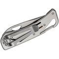 Fox Knives Brand cuchillo de bolsillo plegable mango de madera acero inoxidable 440 recubierto satinado