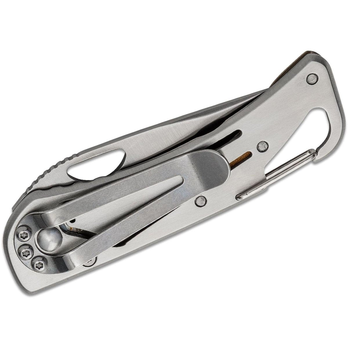Fox Knives Brand cuchillo de bolsillo plegable mango de madera acero inoxidable 440 recubierto satinado