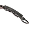 Fox Knives Brand Italy Chiropteka Cuchillo plegable Karambit acero inoxidable negro