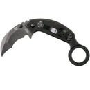 Fox Knives Brand Italy Chiropteka Cuchillo plegable Karambit acero inoxidable negro