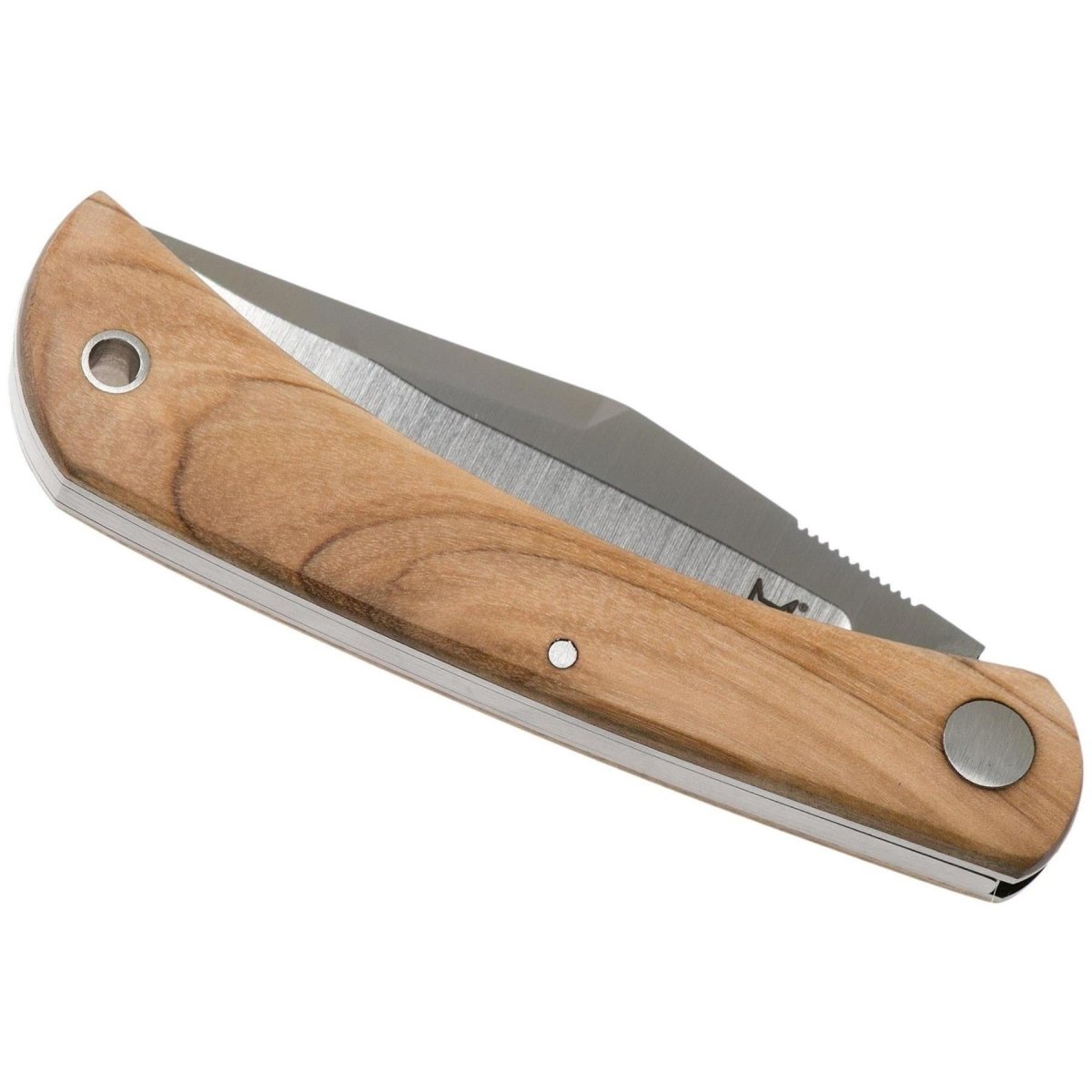 Fox Knives Marca Italia LIBAR navaja plegable acero inoxidable M390 mango de madera de olivo