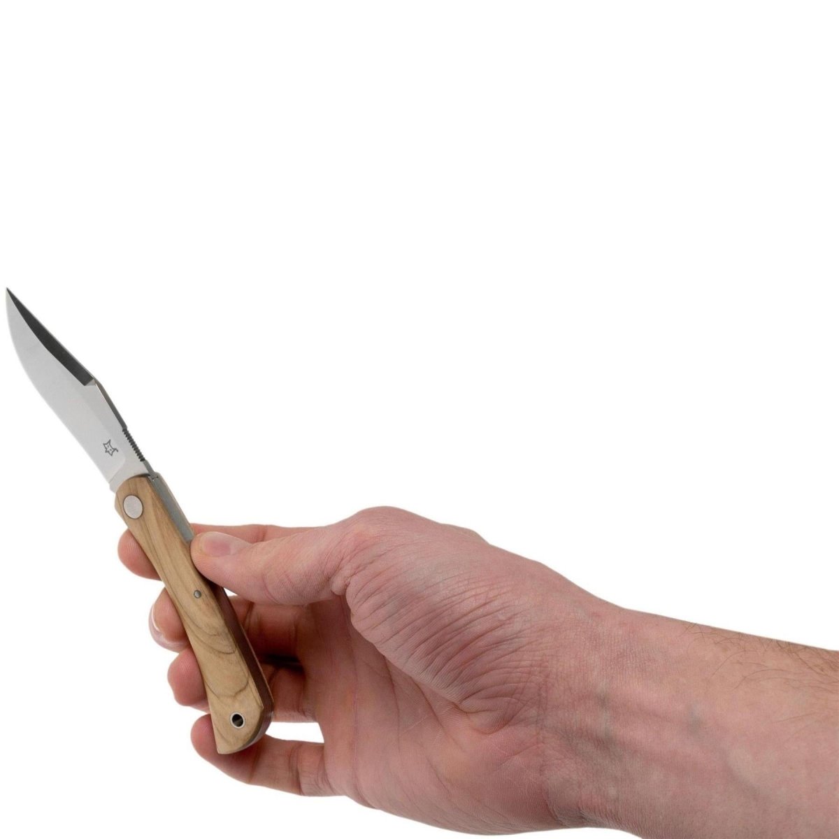 Fox Knives Marca Italia LIBAR navaja plegable acero inoxidable M390 mango de madera de olivo