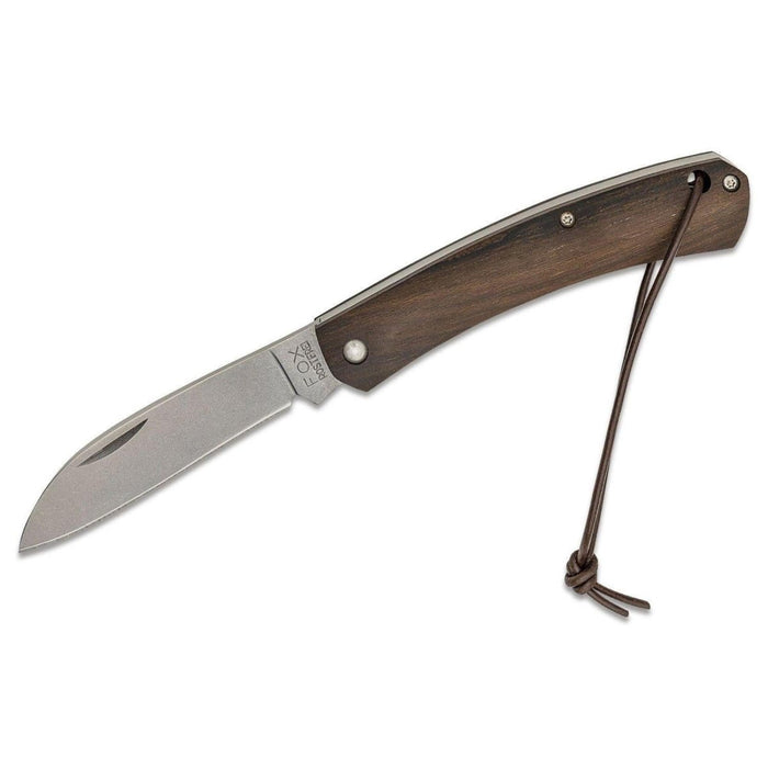 Fox Knives Marca Italia Navaja Vela acero inoxidable mango madera ziricote - GoMilitar