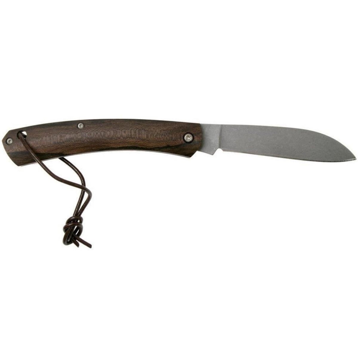 Navaja Fox Knives Marca Italy Sailing acero inoxidable mango de madera de ziricote