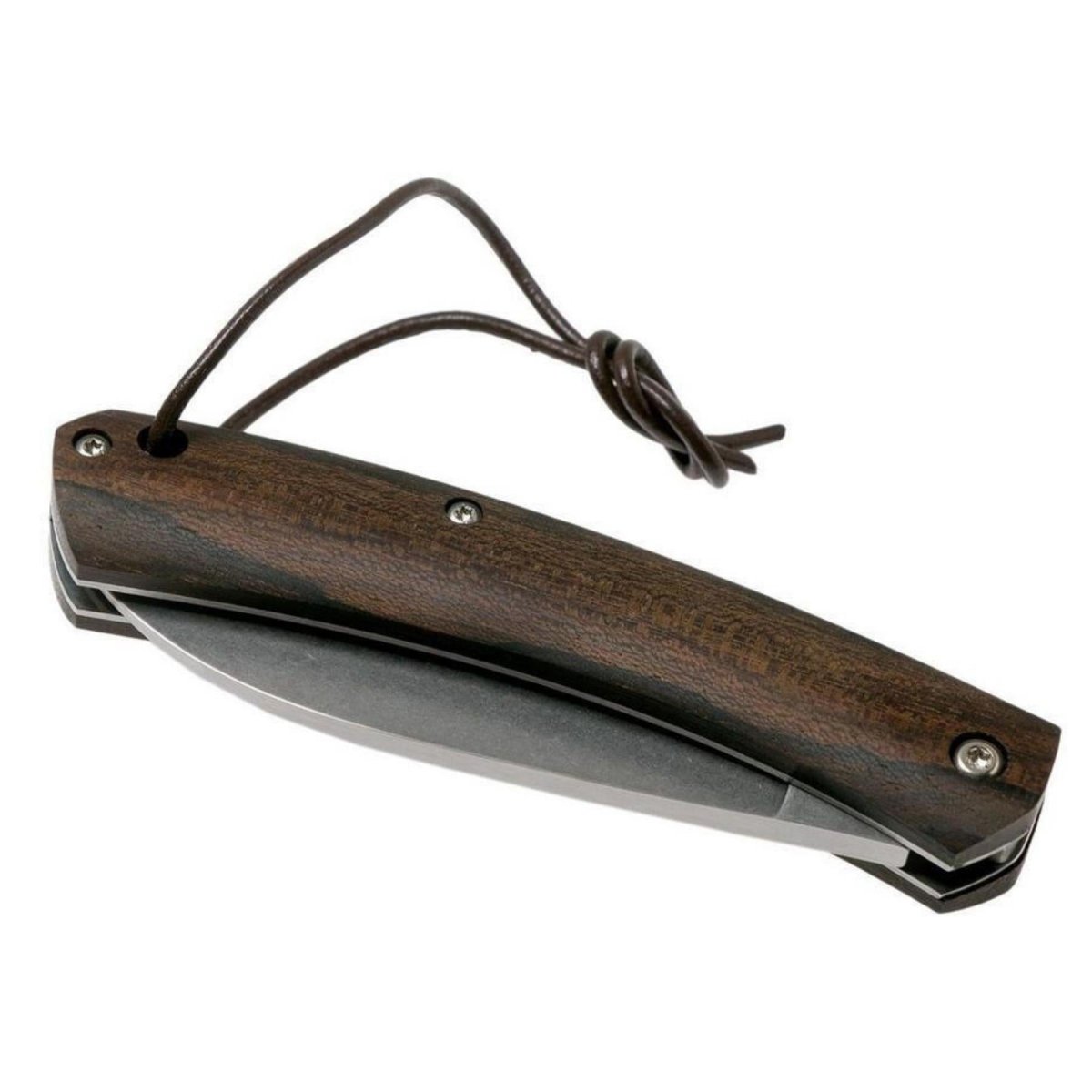 Navaja Fox Knives Marca Italy Sailing acero inoxidable mango de madera de ziricote