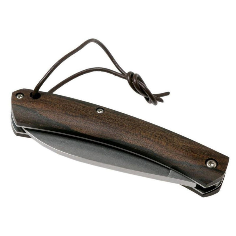 Fox Knives Brand Italy Sailing folding knife stainless steel ziricote wood handle - GoMilitar