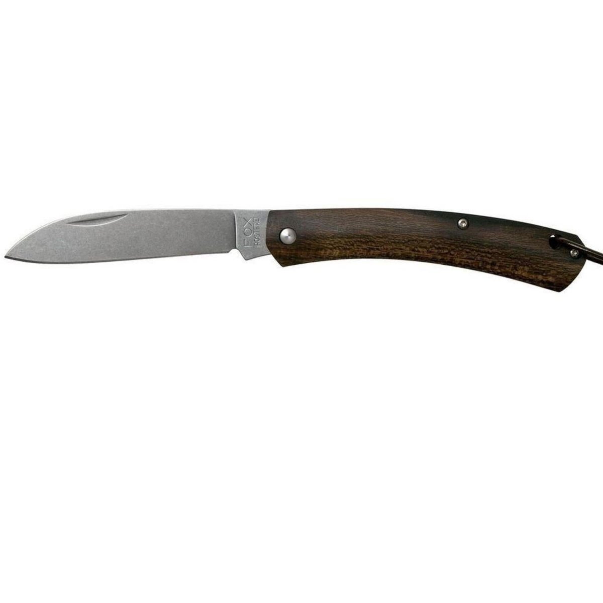 Navaja Fox Knives Marca Italy Sailing acero inoxidable mango de madera de ziricote