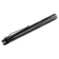 Fox Knives EASTWOOD TIGER Navaja de bolsillo de alta velocidad D2 acero G10 negro táctico