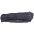 Navaja de bolsillo plegable Fox Knives ECHO 1 negra Idroglider revestimiento lavado a la piedra