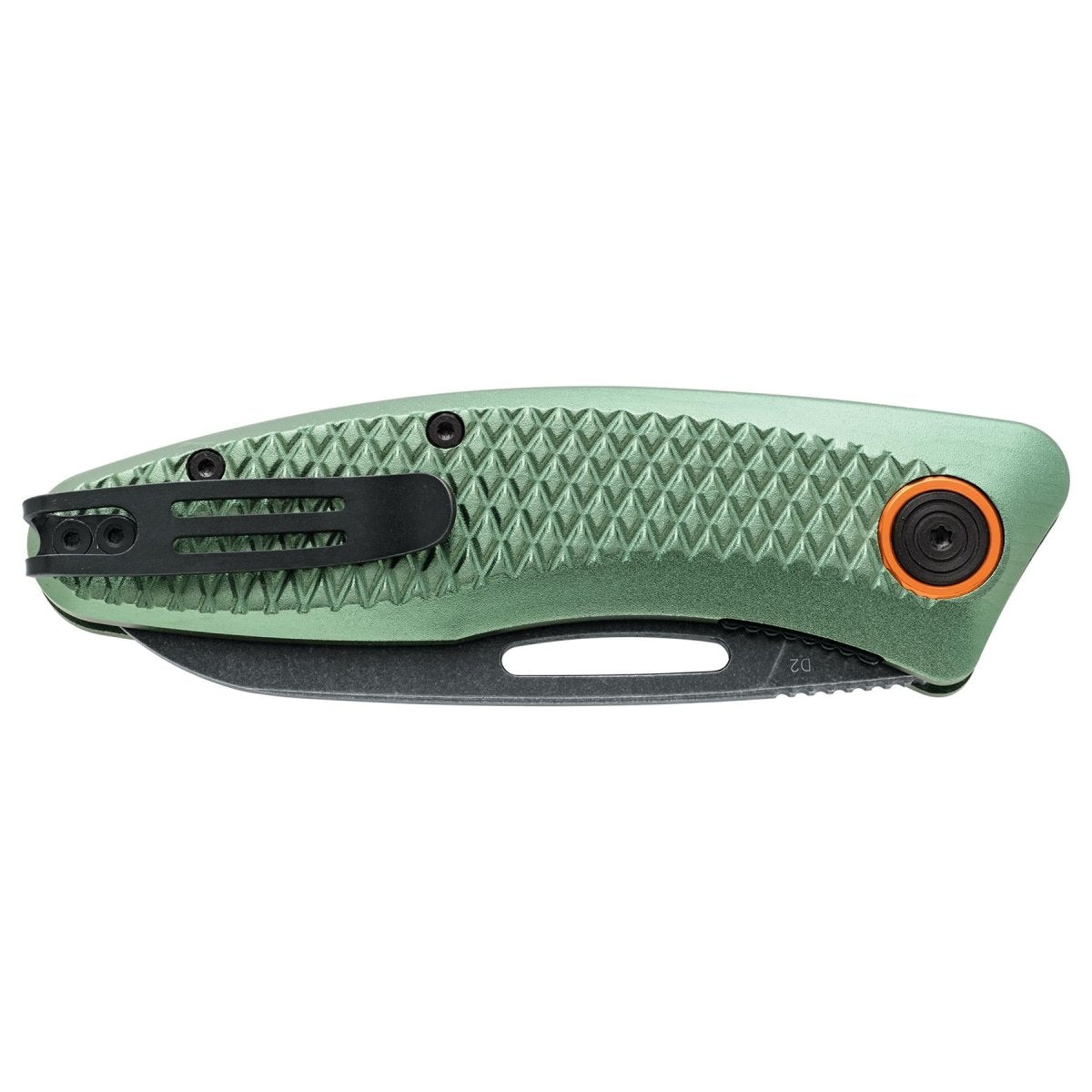 Fox Knives FERESA BF-762 OD Navaja de bolsillo plegable Drop Point Acero inoxidable D2