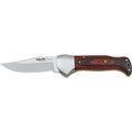 Cuchillos Fox FOREST, cuchillo de bolsillo plegable, herramienta de caza y campamento, mango de pakkawood