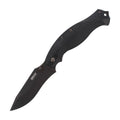 Fox Knives HAVOC navaja de bolsillo cuchillo plegable con cerradura de marco de titanio mango G10 negro