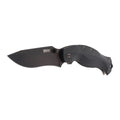 Fox Knives HAVOC navaja de bolsillo cuchillo plegable con cerradura de marco de titanio mango G10 negro