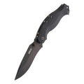 Fox Knives HAVOC navaja de bolsillo cuchillo plegable con cerradura de marco de titanio mango G10 negro