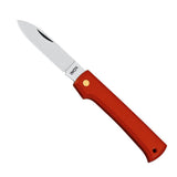 Fox Knives INOX Navaja de bolsillo Drop Point 420C Mango de nailon de acero inoxidable