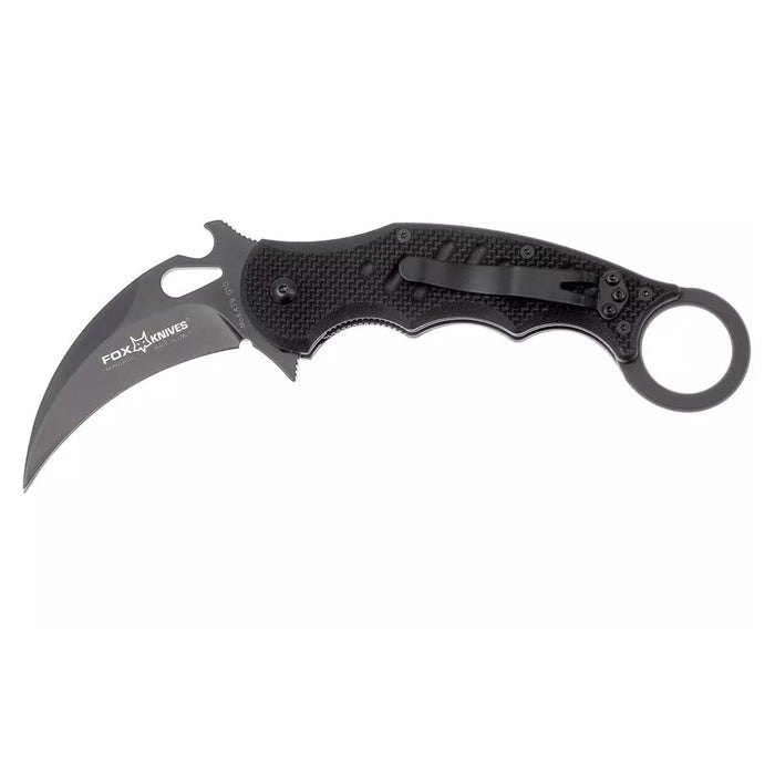 Fox Knives Karambit FX - 479 mini navaja plegable acero N690C hoja hidroglider negra - GoMilitar