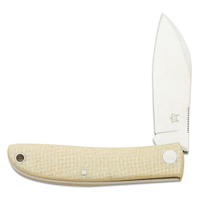 Fox Knives LIVRI Navaja plegable 61 HRC M390 acero forma pata de oveja micarta - GoMilitar