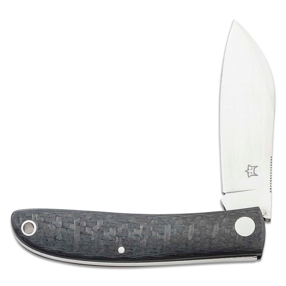 Fox Knives LIVRI Navaja plegable forma Pata de Oveja 61 HRC M390 acero al carbono