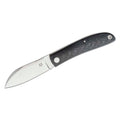 Fox Knives LIVRI Navaja plegable forma Pata de Oveja 61 HRC M390 acero al carbono