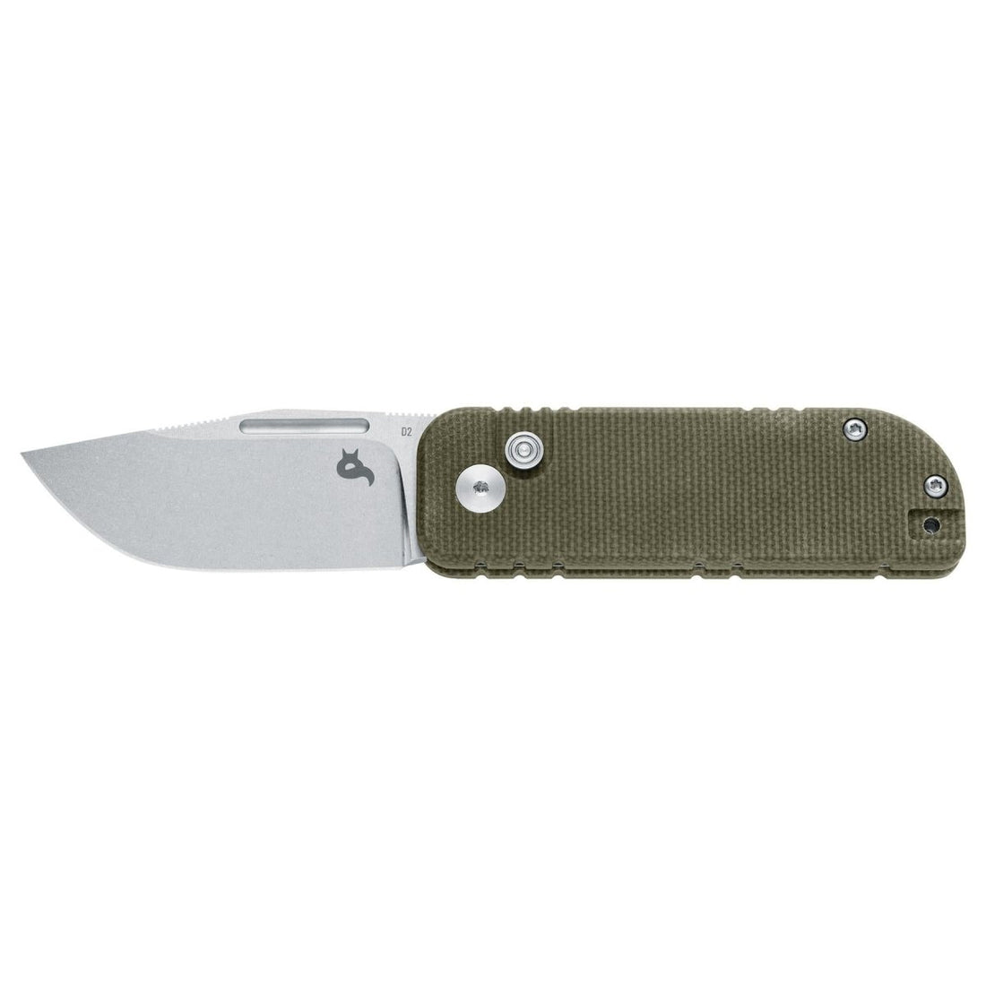 Fox Knives NU-BOWIE BF-758 MI Cuchillo de bolsillo plegable Hoja D2 de acero inoxidable