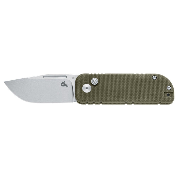 Fox Knives NU - BOWIE BF - 758 MI Navaja de bolsillo plegable Hoja de acero inoxidable D2 - GoMilitar