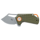 Fox Knives PUCK BF - 761 OD Folding Pocket Knife 58 - 60 HRC Stainless Steel D2 - GoMilitar