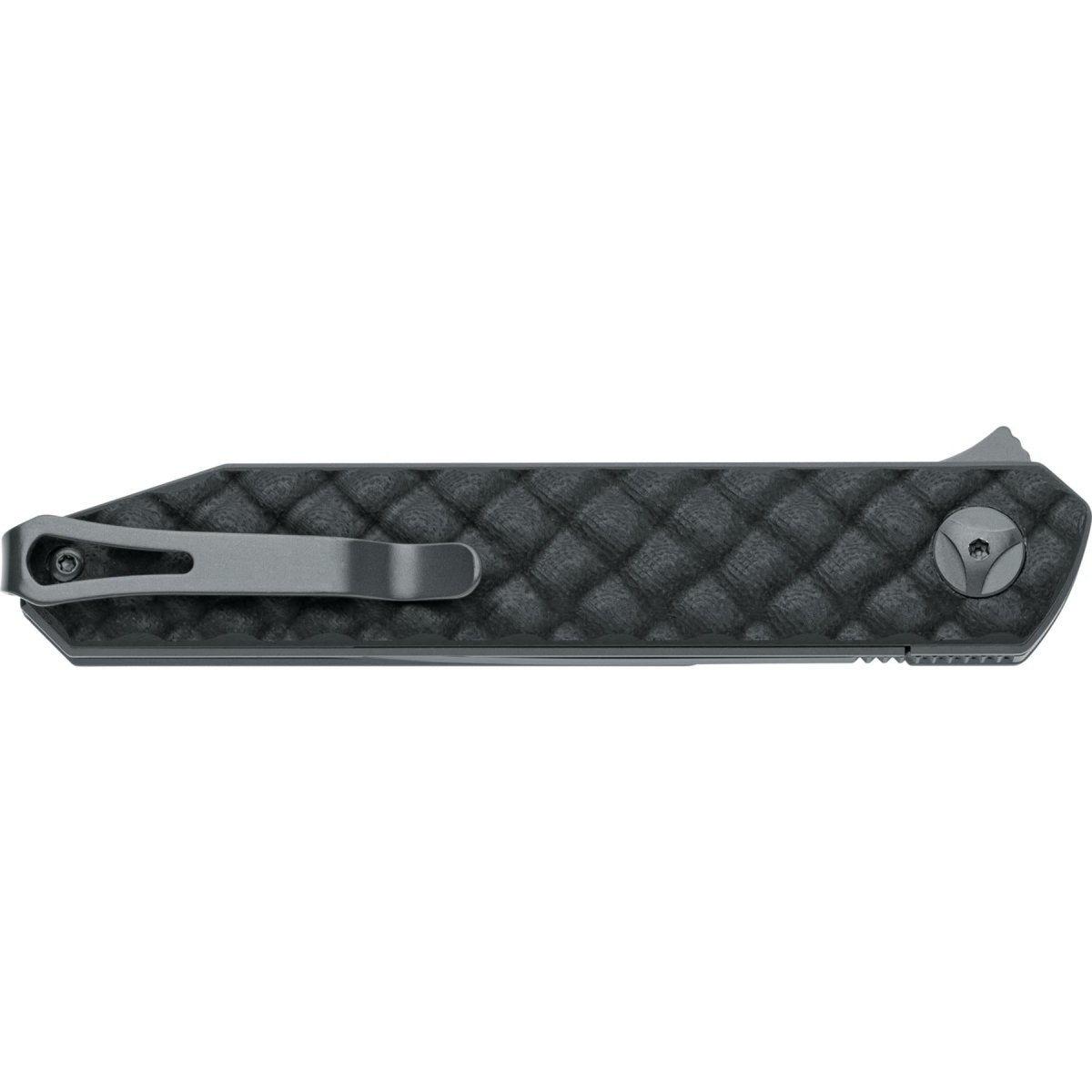 Navaja de bolsillo plegable Fox Knives RELOADED, hoja de acero 440C recubierta de titanio, hecha para durar