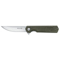 Fox Knives REVOLVER BF-740 OD Navaja Plegable Acero Inoxidable Micarta D2