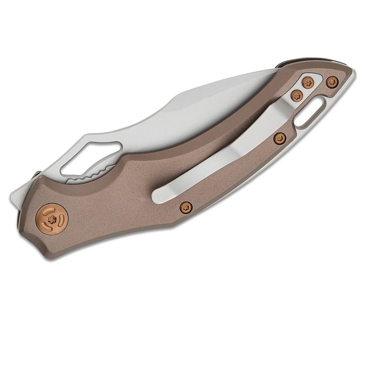 Fox Knives SPARROW Cuchillo de bolsillo plegable Drop Point Acero inoxidable 9Cr13