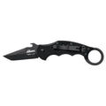 Fox Knives THE DART Tanto Navaja de bolsillo Acero inoxidable N690Co Negro idroglider