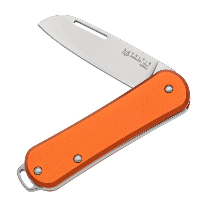Fox Knives VULPIS FX - VP108 OR Navaja Plegable Acero Inoxidable N690Co Naranja - GoMilitar