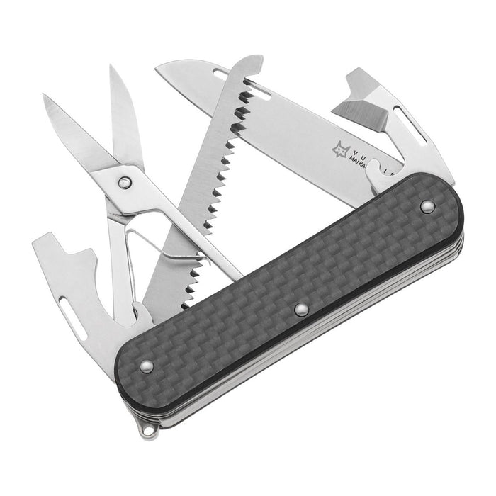 Fox Knives VULPIS FX-VP130-SF5 CF Navaja Multiherramienta Acero Inoxidable M390 - GoMilitar