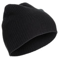 Fox Outdoor Gorro de punto extracorto talla única dos capas acrílico negro