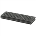 Fox Outdoor - Cojín térmico para asiento plegable, antideslizante, aislante, color negro