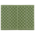 Fox Outdoor Cojín de asiento térmico plegable antideslizante ligero camping Mat