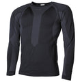 Fox Outdoor Camiseta interior térmica transpirable tejido elástico de secado rápido negro