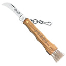 FoxKnives MUSHROOM KNIFE 405 OL Fixed Mushroom Knife AISI 420C Stainless Steel - GoMilitar