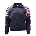 Chaqueta deportiva de la escuela militar francesa 90 90s Retro vintage Servicio deportivo de senderismo a rayas